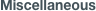 Miscellaneous